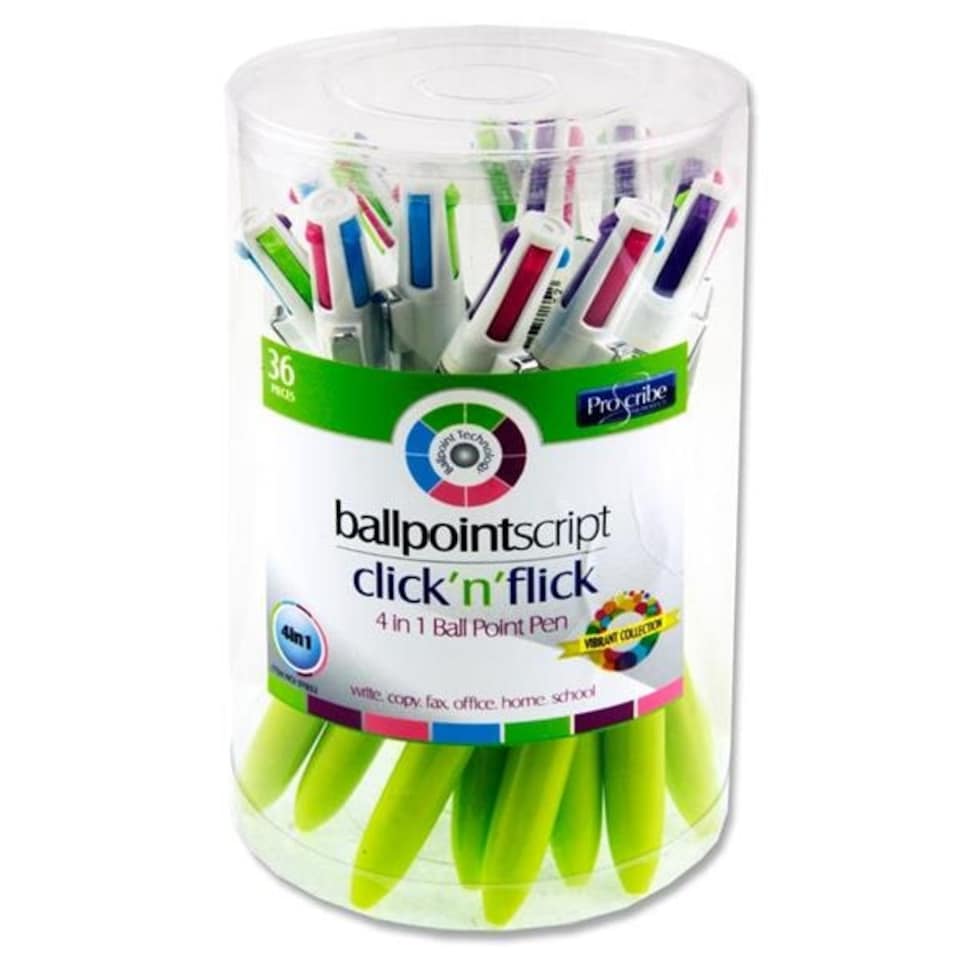 image 1 of 4-in1 Ballpoint Pen by Pro:scribe