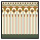 image 2 of Egyptian ornament (Picture Frame) Brown | S