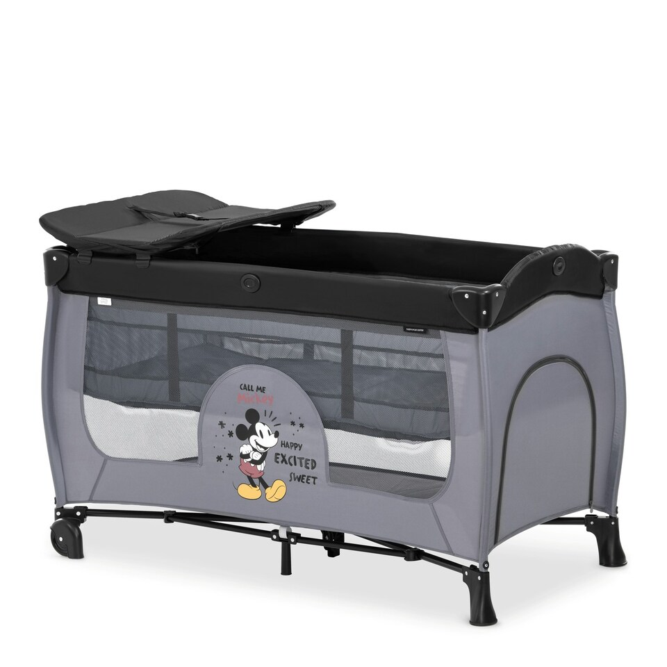image 1 of Hauck Disney Sleep N Play Center - Mickey Mouse Grey
