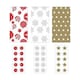 image 2 of 5 Sheets Christmas Tissue Giftwrap with 10 Stickers - Assorted Designs