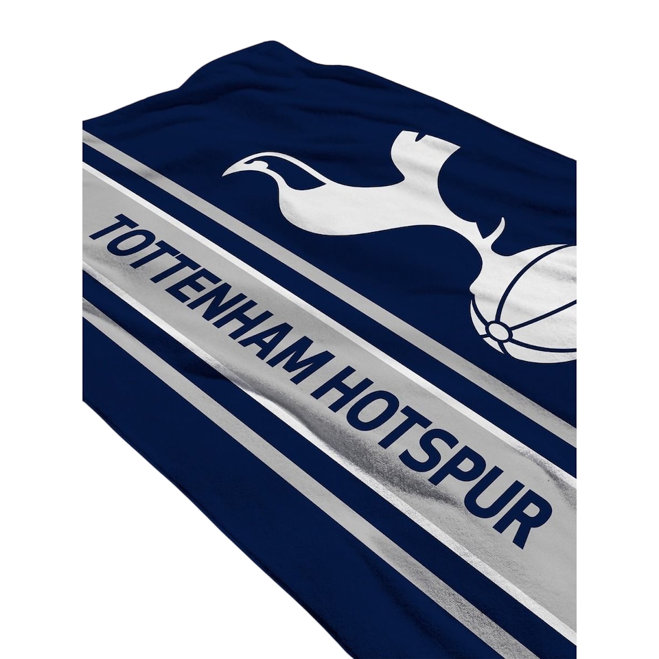 image 1 of Tottenham Hotspur FC Line Beach Towel | Blue | Blue/White | One Size | 1