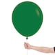 image 2 of Fashion Solid Forest Green Sempertex Biodegradable Latex Balloons 45cm / 18 in - Pack of 25