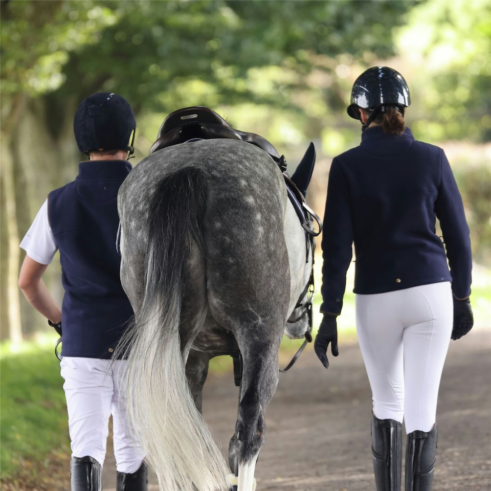 image 1 of Shires Aubrion Core Fleece Gilet - Gents Blue | Size: XX-Large
Colour: Navy