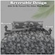 image 6 of VELVETIO Markland Paisley Complete Duvet Cover Set with Fitted Sheet Luxury Bedding Quilt Grey | King