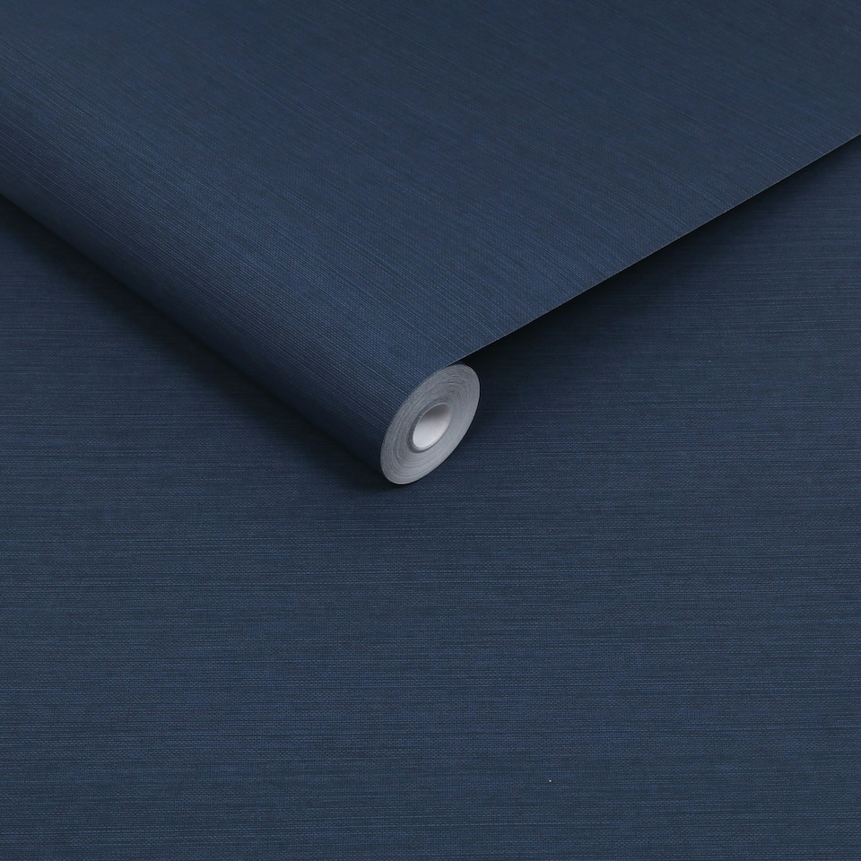 image 1 of Envy Stitch Please Twilight Wallpaper Blue | Blue