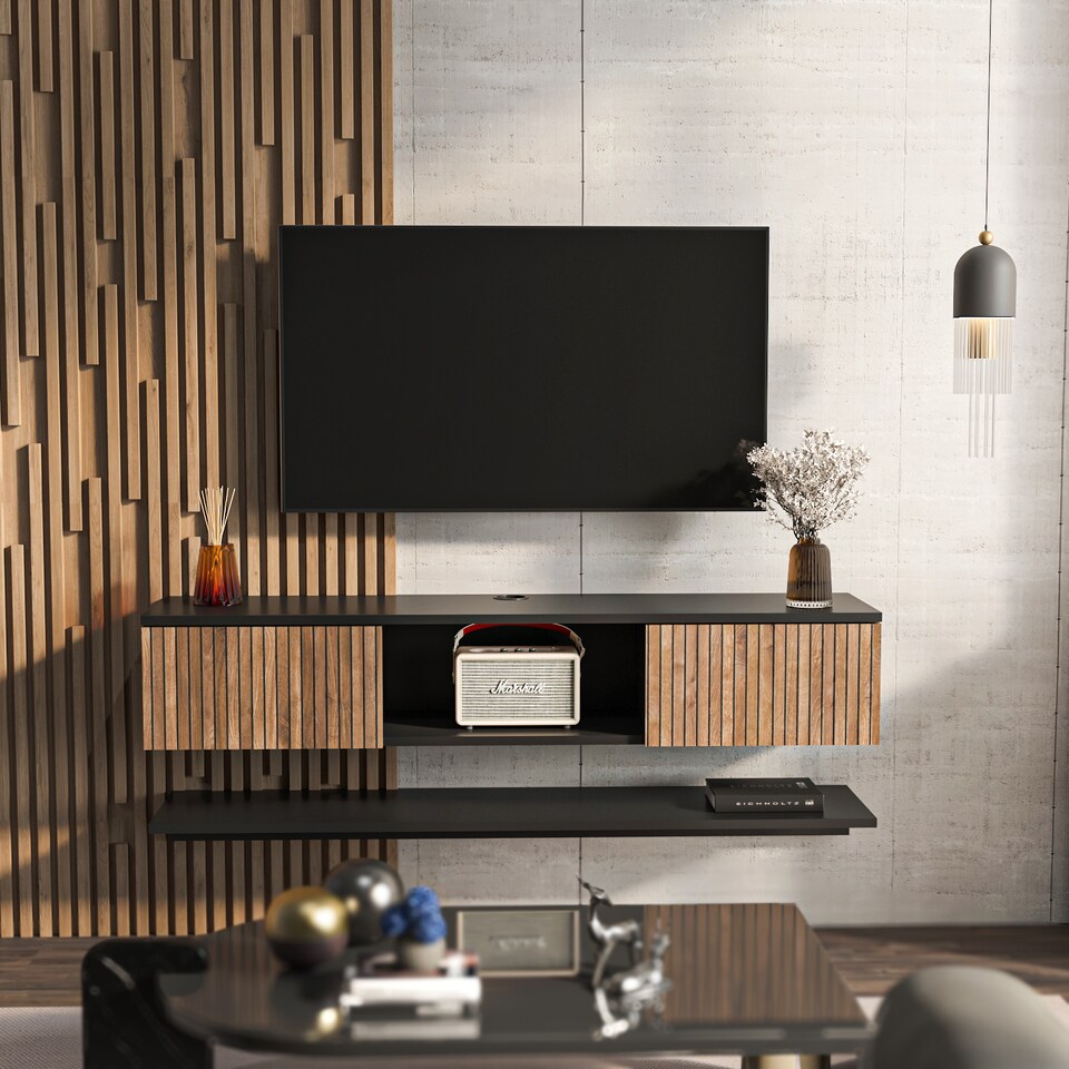 image 1 of Decorotika Elia Floating TV Unit for TVs up to 60 inch