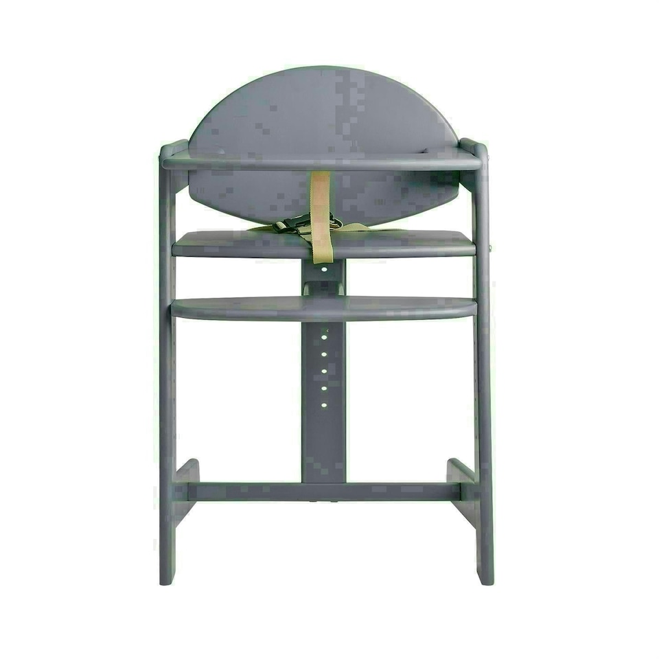 image 1 of Safetots Grow with Me Wooden High Chair, Grey, Highchair for Baby and Toddler, converts to a Childs Chair, Stylish and Practical