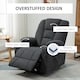 image 6 of HOMCOM Riser and Recliner Chair w/ Remote, Lift Chair for Elderly, Charcoal Grey Grey | None