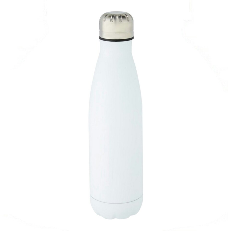 image 1 of Bullet Cove Stainless Steel Water Bottle - White/Silver - One Size (UTPF3842)