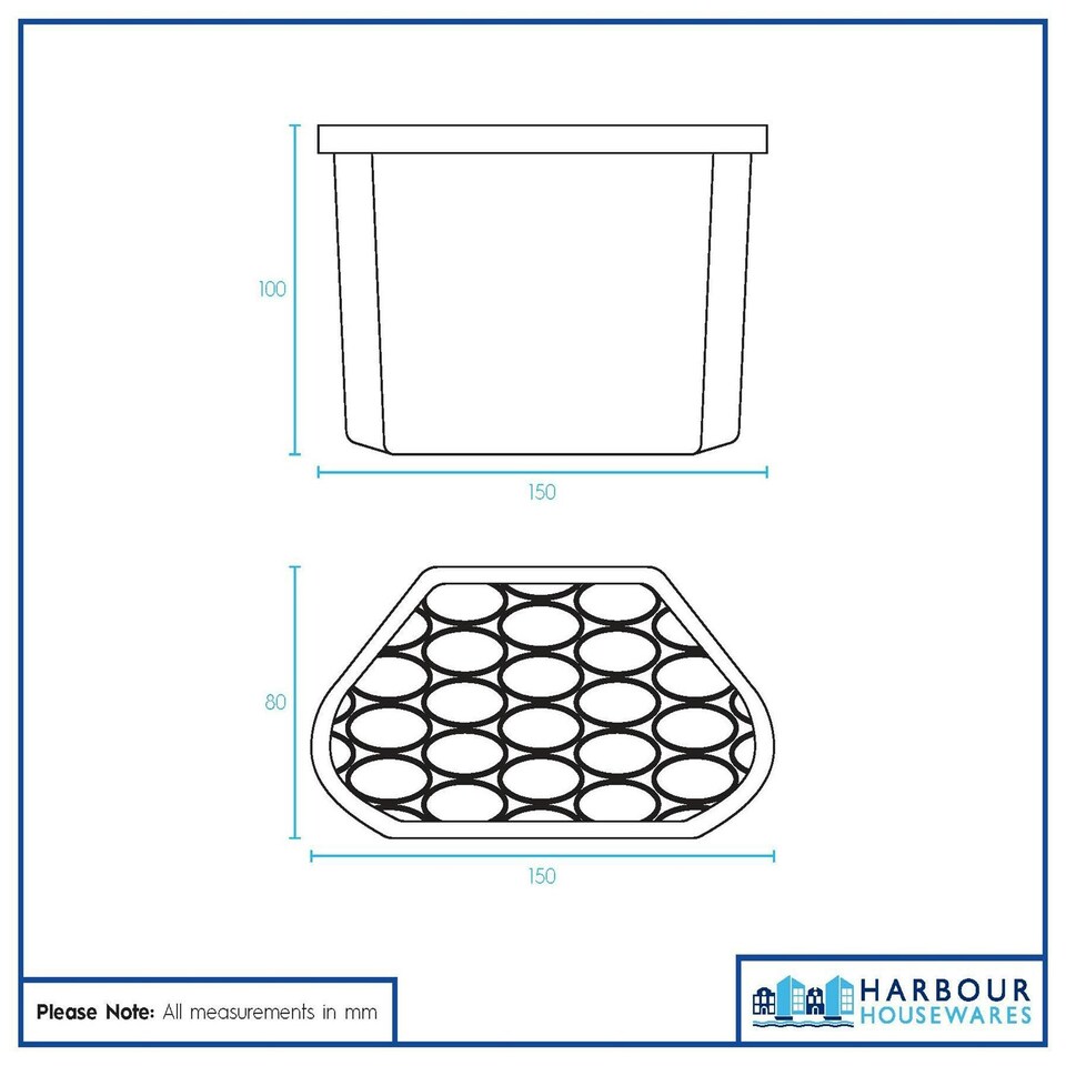 image 1 of Harbour Housewares 500ml Interior Dehumidifiers - Ocean - Pack of 20 - Moisture Trap Indoor Dehumidifier Anti-Mould