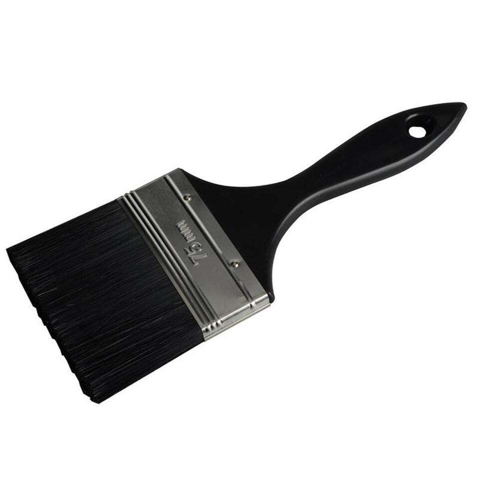 Miscellaneous Economy Paint Brush Plastic Handle - Multi Colour - 75mm