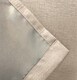 image 5 of Enhanced Living Vogue Cream 46 x 72 inch (117x183cm) Eyelet Thermal Noise reducing Dim Out Curtains (PAIR)