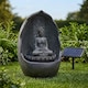 image 3 of Tranquil Buddha Hybrid Solar Water Feature