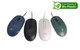 image 1 of Accuratus Bio M100 Mouse - USB Wired Full Size Biodegradable Plant Based Resin Mouse - Charcoal Black