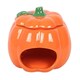 image 4 of Cute Smiling Pumpkin Oil Burner and Wax Warmer