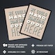 image 2 of We Could Hang Something Cool Here Beige Funny Wall Art Print 12x16 In