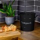 image 6 of Harbour Housewares Vintage Metal Kitchen Compost Bin - Black | Black | Black | One Size