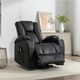 image 7 of Hartville Electric Lift Assist Riser Recliner with Massage and Heat - Black