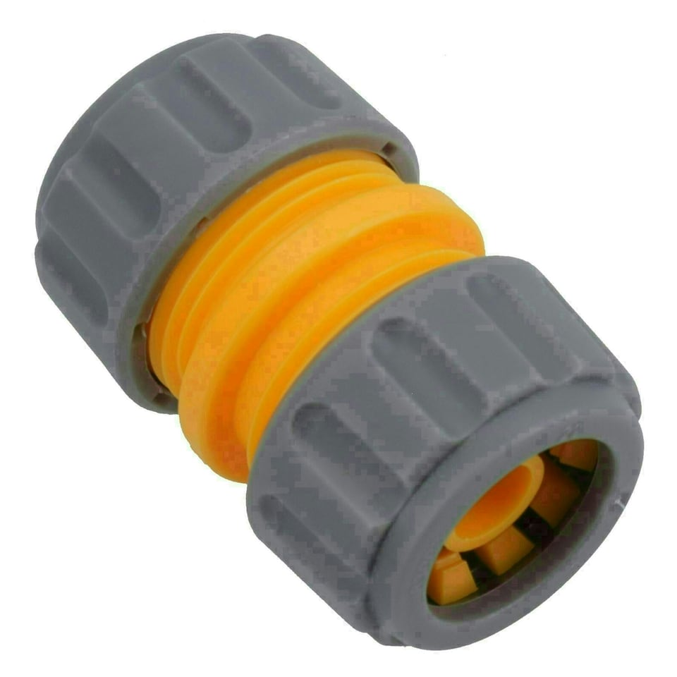 image 1 of Hozelock Hose Pipe Repair Joiner Mender Connector Fitting 12.5mm Female 10PK
