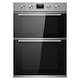 image 1 of Statesman BDM373SS Built-In Double Oven, 3 Cooking Functions, LED Display, 35/70L, Stainless Steel