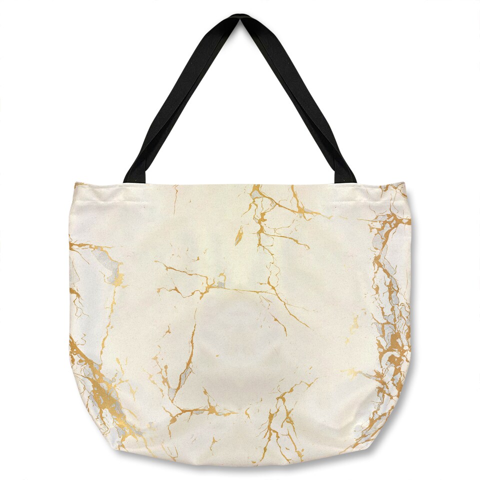 Golden Marble Tote bat | Multi