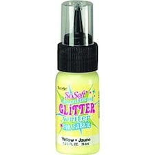 D/A Sosoft Fabric Glitter Writer Yellow Multi