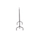 image 3 of Oypla 3ft Garment Clothes Rail Super Heavy Duty All Metal Black Black | One Size