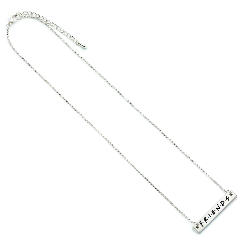 image 1 of Official Friends the TV Series Logo Bar Necklace FTN0001