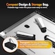 image 7 of VonHaus Pizza Oven Outdoor, for Tabletop with Accessories