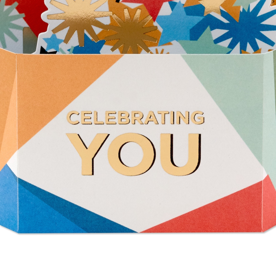 image 1 of Hallmark Father's Day Card For Dad - 3D Pop-Up 'Best Dad' Trophy