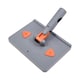 image 7 of Living and Home Wall Cleaning Mop Set with Adjustable Rod | Grey