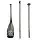 image 1 of Riding not Hiding Full Carbon 3-Piece Paddle | Black | Carbon | Midi