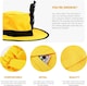 image 2 of Masked Man Yellow Suit Costume | Yellow | XL