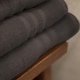 image 5 of Nicola Spring Cotton Bath Towels - 135cm x 70cm - Charcoal - Pack of 2