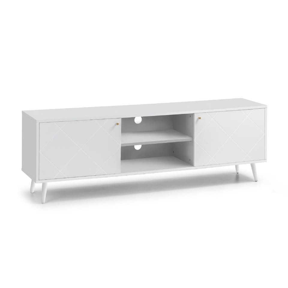 image 1 of Premium Morven TV Unit in White
