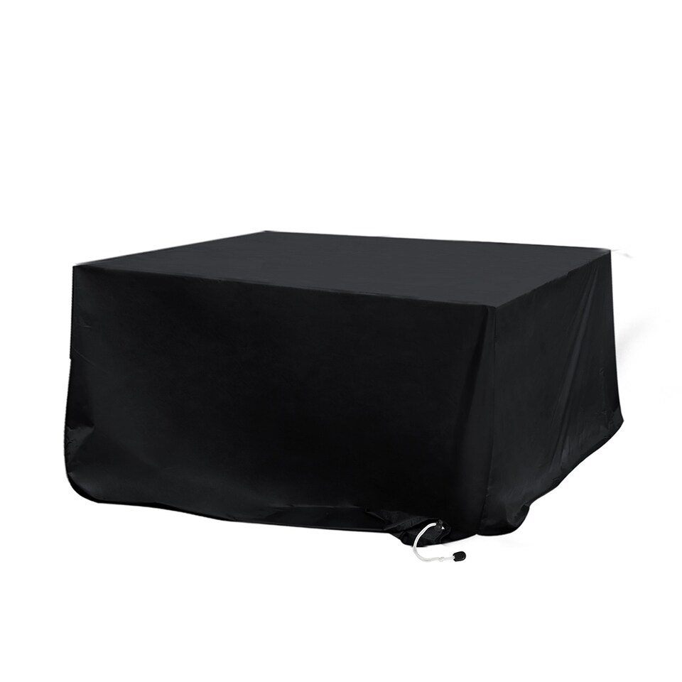 image 1 of Marlow Outdoor Furniture Cover Garden Patio Waterproof Rain UV Protector | Black | 242cm