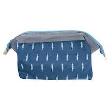 Envie Fashionable Waterproof Cosmetic Bag Polyester and Cotton Material, Feather