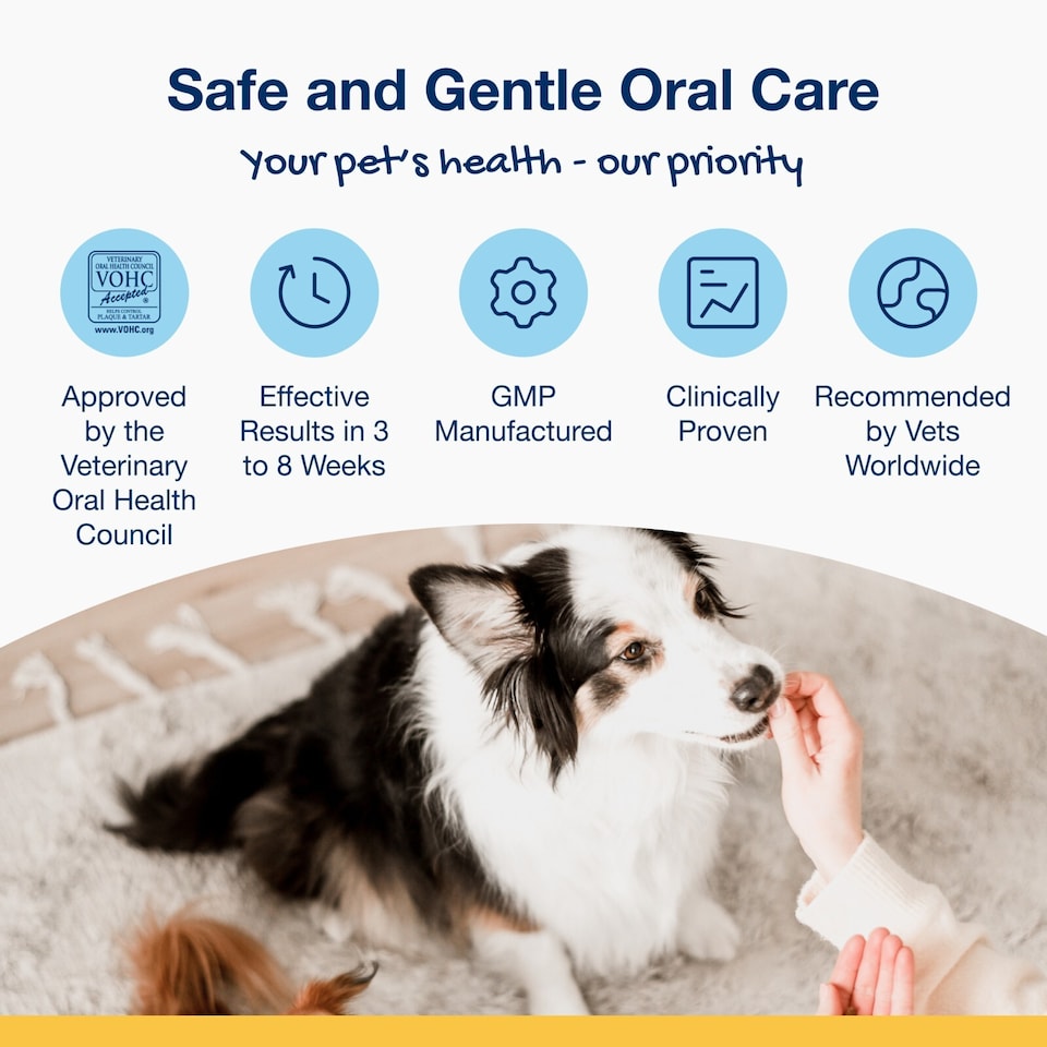 image 1 of Dental PlaqueOff Dental Bites for Large Dog Removes Plaque Tartar and Bad Breath