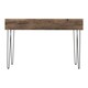 image 2 of Troy Coffee Table - L50 x W110 x H45 cm - Medium Oak Effect/Black Black