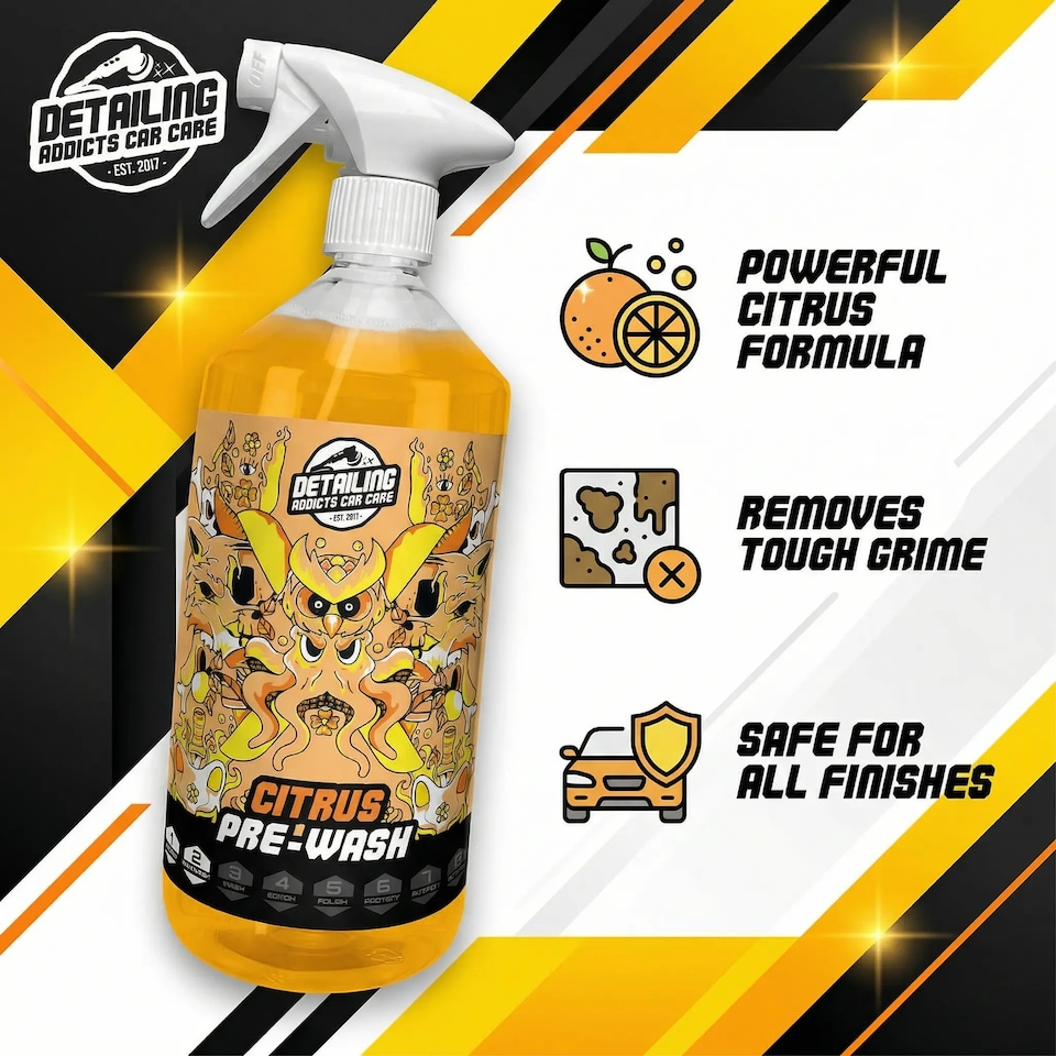 image 1 of Detailing Addicts Citrus Pre-Wash 1L