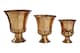 image 1 of Reza Oversized Gold Finish Planters | Gold