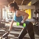 image 2 of HOMCOM 10kg Colourful Dumbbell Weights Set Home Exercising Toning w/ Case Gym