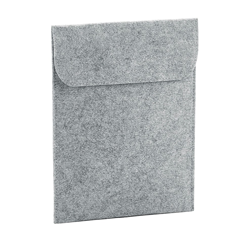 Bagbase Felt Tablet Sleeve - Grey Melange - One Size