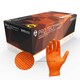 image 5 of Unigloves PRO.TECT Orange HD Box of 100 Nitrile Gloves