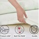 image 3 of 2 inch - 5cm Memory Foam Mattress Topper for Single Bed With Removable and Washabel Bamboo Zip Cover and Elastic Strap