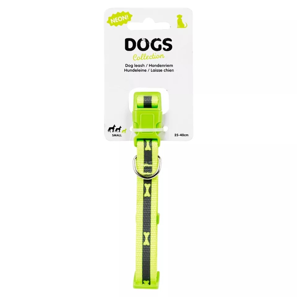 image 1 of Small Nylon Adjustable Dog Collars - 25cm - 40cm | Green | Not provided | 1