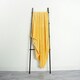 image 3 of OHS Luxury Honeycomb Waffle Warm Blanket, 125x150cm - Ochre Yellow