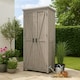 image 6 of Tall Garden Wooden Storage Shed Grey