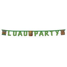 Bristol Novelty Hawaiian Banner - Green/Brown - One Size Green
