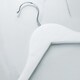 image 7 of Harbour Housewares Wooden Coat Hangers - White - Pack of 20